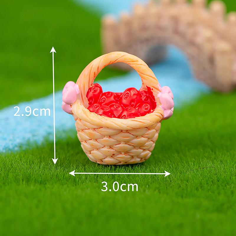 Mini Pink Elephant Ornament Cute Animal Figurine Dollhouse Micro Landscape Car Decoration Miniature Toy