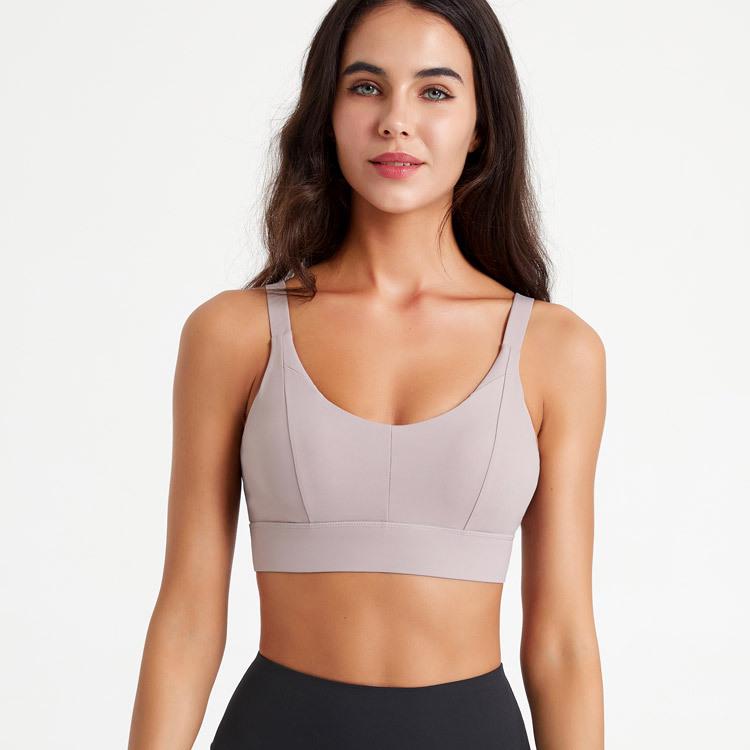 

Женский противоударный спортивный бюстгальтер: Высокая интенсивность, Красивая спина, Бег, Фитнес, Одежда для йоги Large