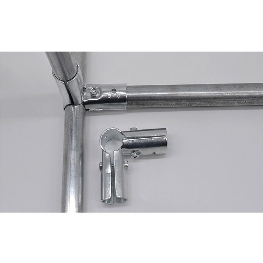 1 Stück Rundrohrverbinder 20/25/32mm Stangenhalter Regal Neu Feste Klemme Kleiderständer