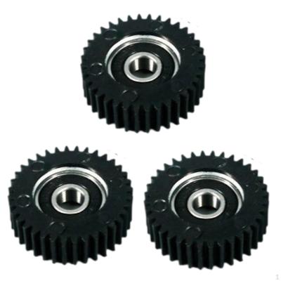 3 Pezzi Ingranaggi Bici Elettrica Nylon 36 Denti Cuscinetto a Sfere Parti di Aggiornamento Motore Ruota