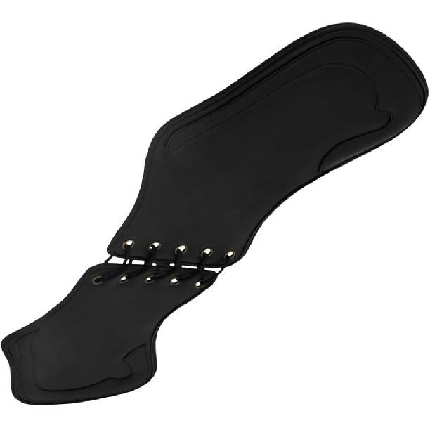 Universal Motorcycle Heat Saddle Shield Deflectors PU Leather, Motorcycle Side Saddle Leather Heat Shield Deflector, Universal Leather Saddle Heat