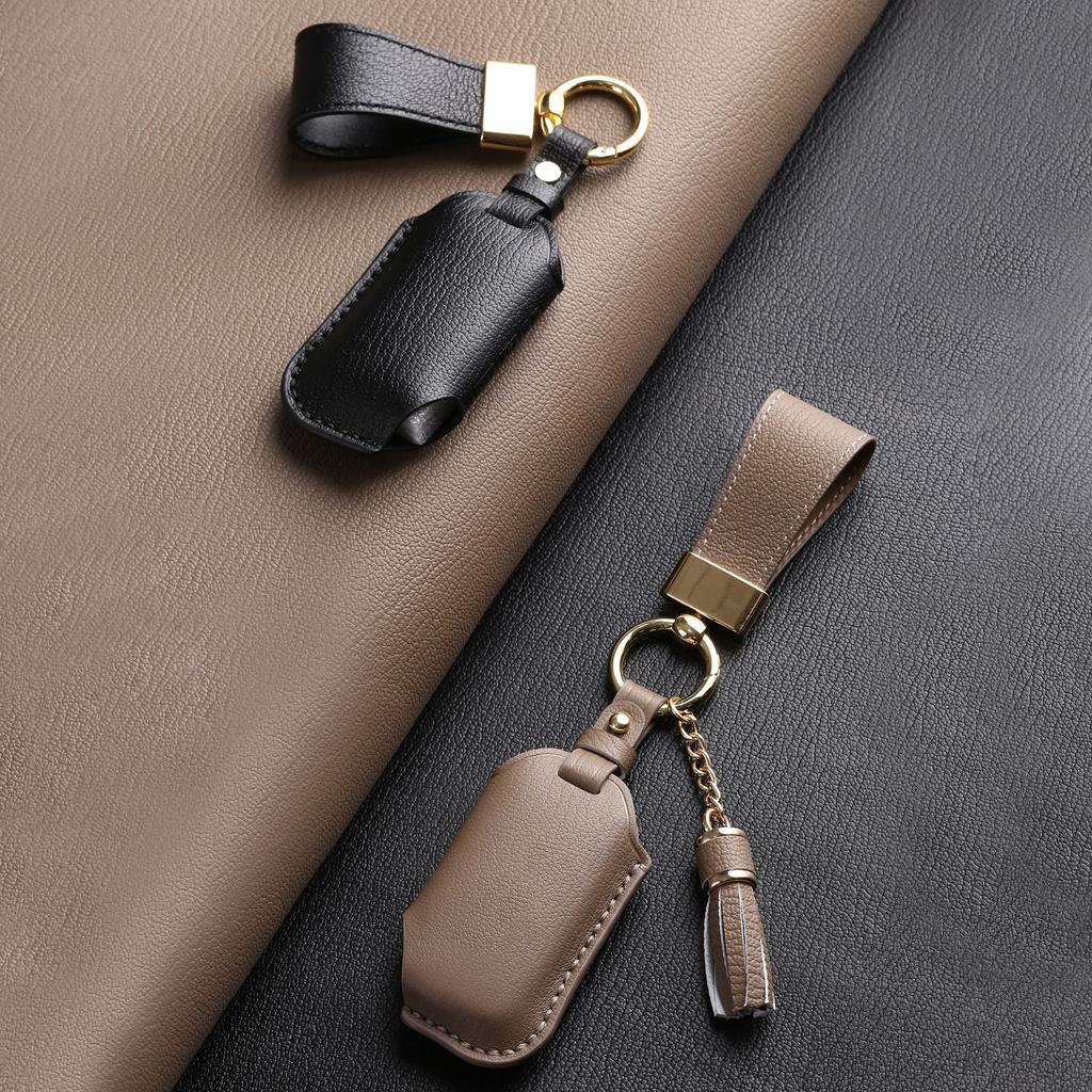 Car Key Bag Is Suitable For Handmade Leather Key Cover For Kia Business Vehicles, And High-End Car Keychain.