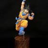 In Stock Dragon Ball Goku Anime Figures 26cm Son Goku Jump Figue Pvc Statue Room Ornament Collection Model Toys Gifts