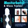 Vibrator pentru antrenamentul penisului Masturbator masculin Punct G Antrenament pentru întârziere Masaj Stimulator gland Inel de blocare masculin Produse pentru adulți