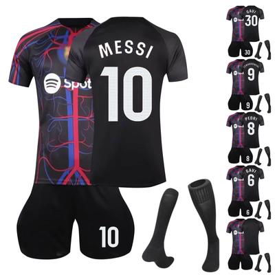 2324 Riyadh New Moon Away Football Jerseys Shorts Socks Set New Shorts Socks Outfits