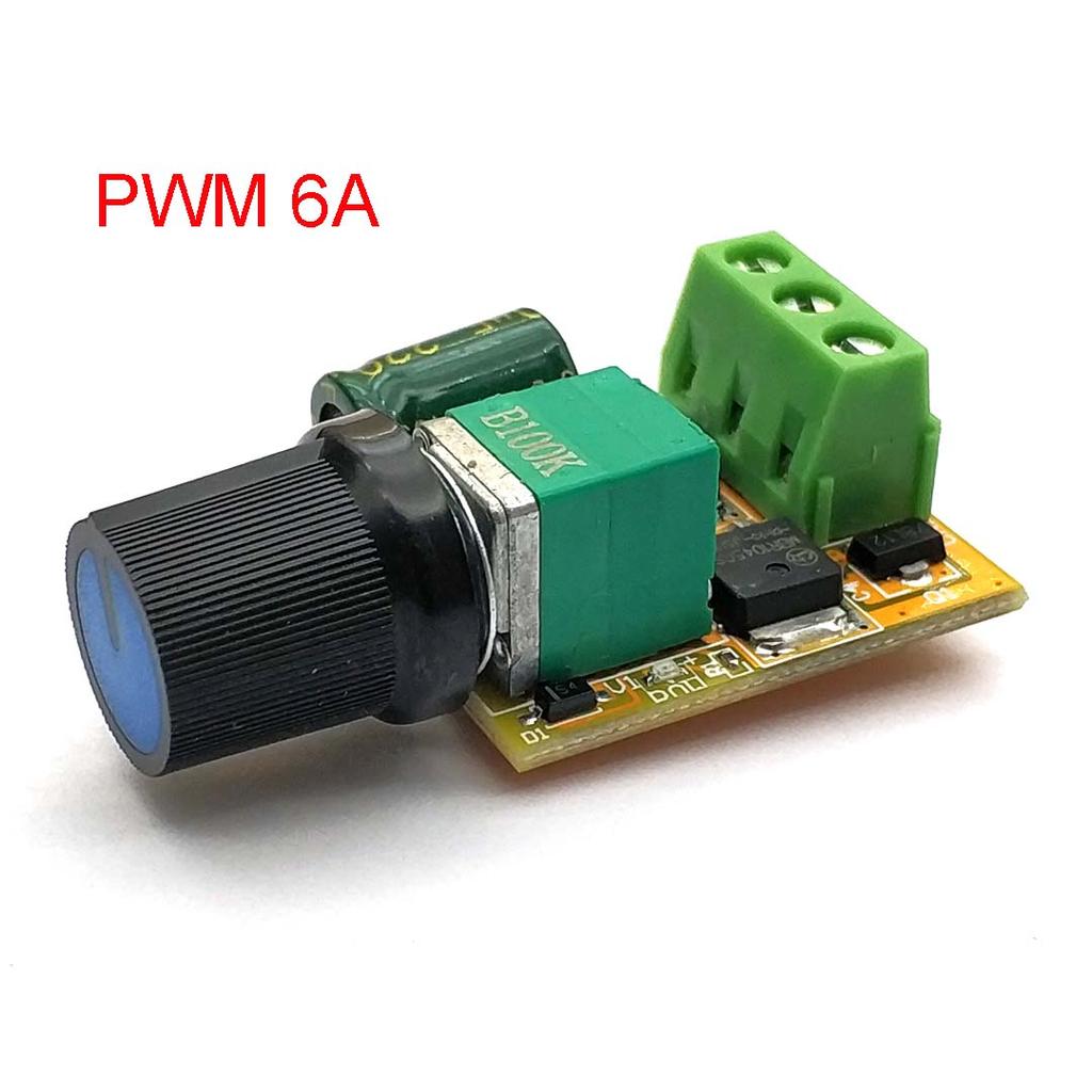 Mini 5A 90W PWM 12V DC Motor Speed Controller Module DC-DC 4.5V-35V Adjustable Speed Regulator Control Governor Switch 24V