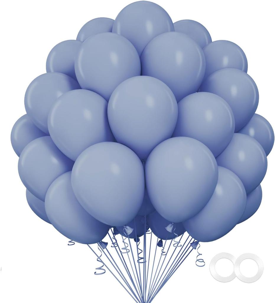 100pcs 12Inch Black Pink Gold Blue Latex Balloons Matte Balloon for Party Birthday Baby Shower Wedding Holiday Decoration