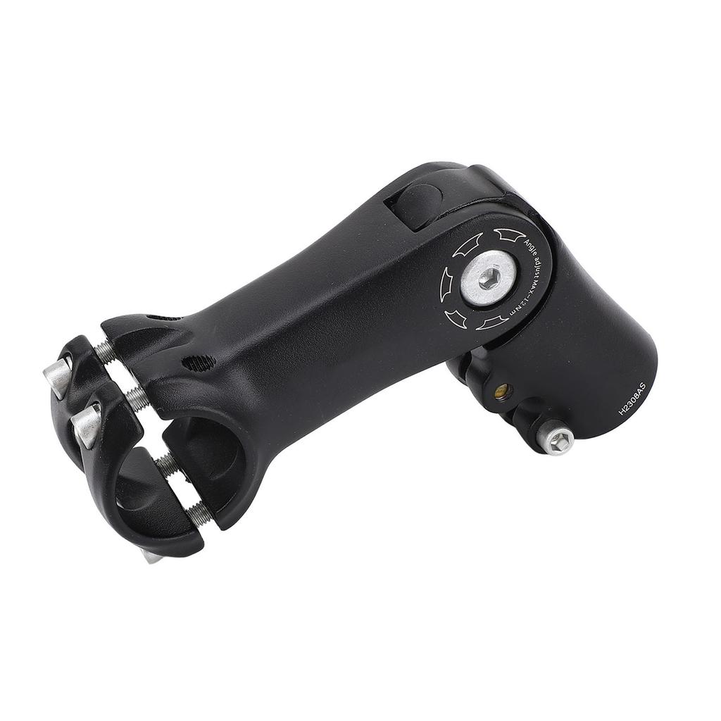 Adjustable Bike Stem 90 Degree Aluminum Alloy Bike Handlebar Riser Extender for Mountain Bikes