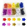 150Pcs Rubber Pin Backs Locking With Storage Case Keepers for Brooch Tie Hat Badge 