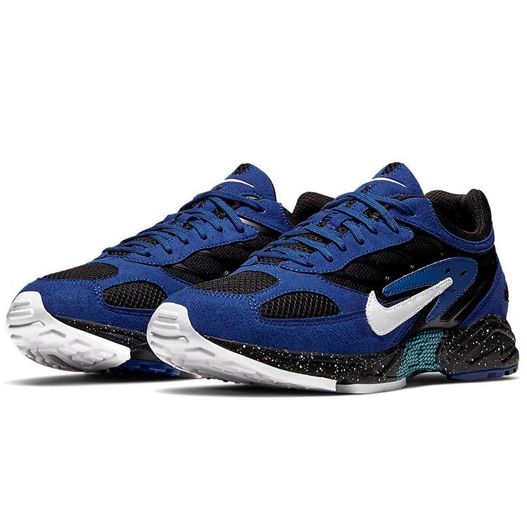 Nike Air Ghost Racer Indigo Force Unisex Sneakers Blue Black Metallic-Silver CT1116-400