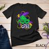 Mardi Gras T Shirt Mardi Gras 2024 Beads Mask Feathers Tee Unisex T-shirt