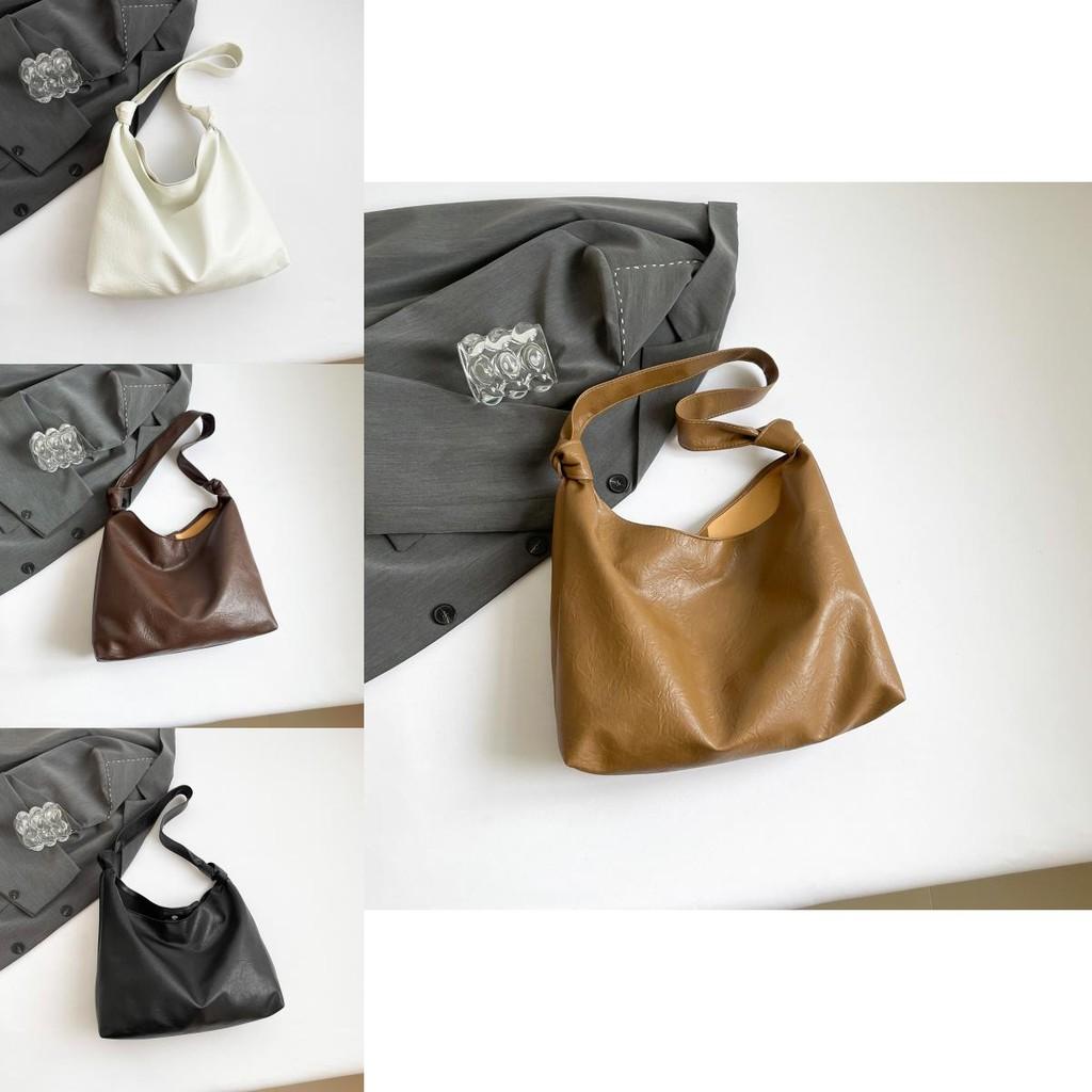 Modern Elegant 2024 Summer Women's Shoulder Bag Fashionable Tote With Soft Pu Material And Unique Design