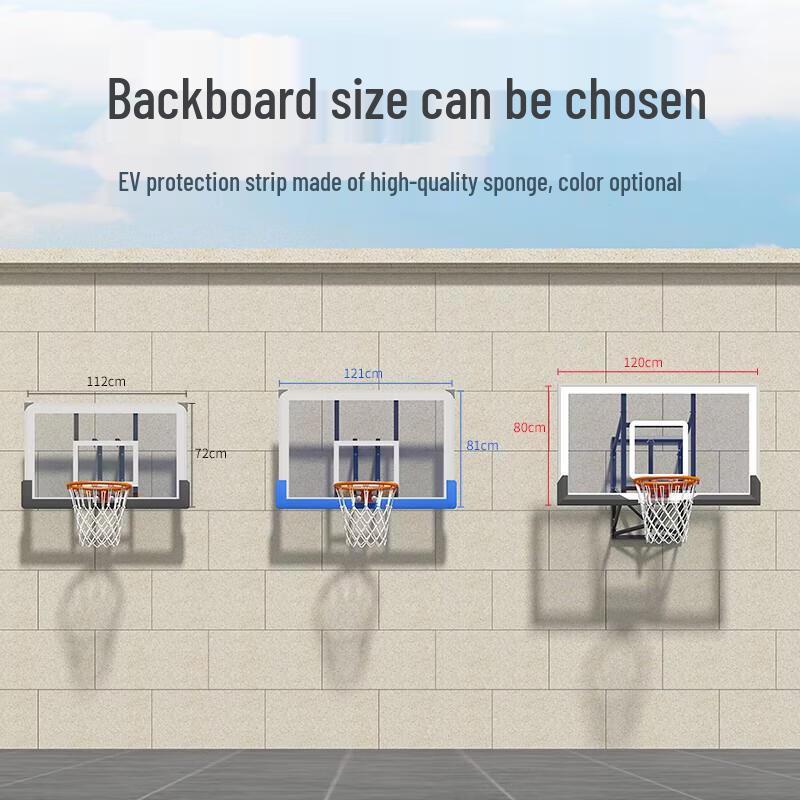 Jun Ding Ying Wall-Mounted Basketball System