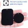 DSTELIN Universal Metal Plate 8 Pack for Magnetic Phone Car Mount Holder Cradle with Adhesive (Compatible with Magnetic Mounts) - 4 Rectangle and 4