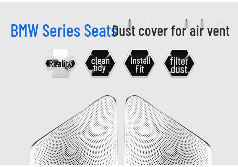 BMW 5 & 7 Series Rear Seat Air Vent Protector Dust Cover