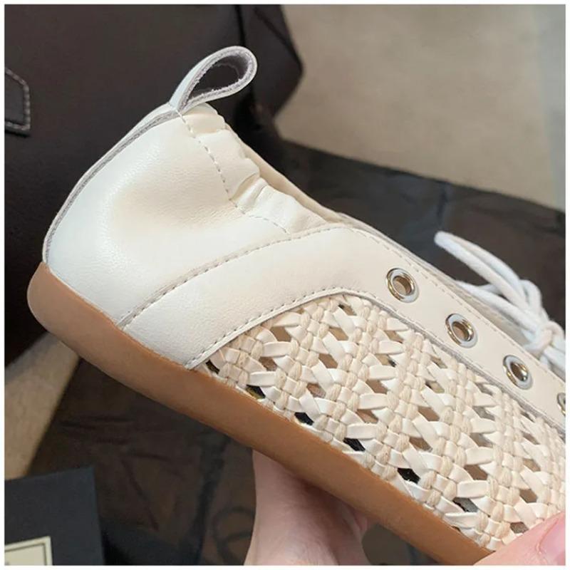 Modische durchbrochene Netz-Zehenteiler-Damen-Tabi-Ballerinas Sommer Bequem Gehen Faule Mokassins Freizeit Mädchen Tanzschuh