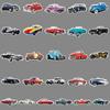 102 Off-road Vehicle Vintage Car Doodle Personalized Laptop Scooter Suitcase Waterproof Decorative Stickers