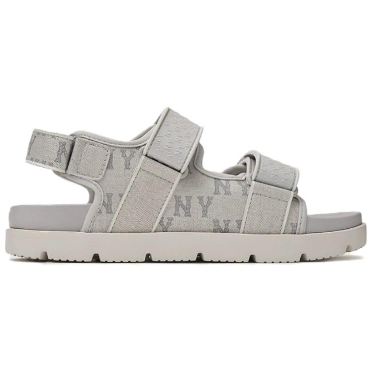 MLB Sandal Sports Floral Beach Sandals Unisex Sandals Gray 3ASDTPD43-50GRS