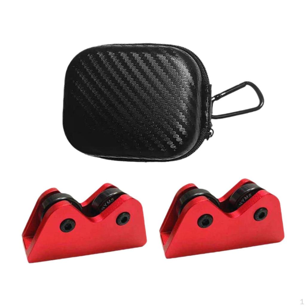 2 Pieces Billiard Cue Straightness Checker Checking Tools Aluminum Alloy Billiards Accessories Pool