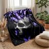 Pink Sweater Reading with Butterflies Theme blanket Lightweight Warm Flannel Blanket Decorative Throw Blanket for Home Decoration