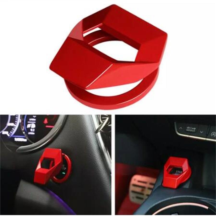 

Universal Car Engine Start Stop Push Button Switch Decor Cover Car Accessories