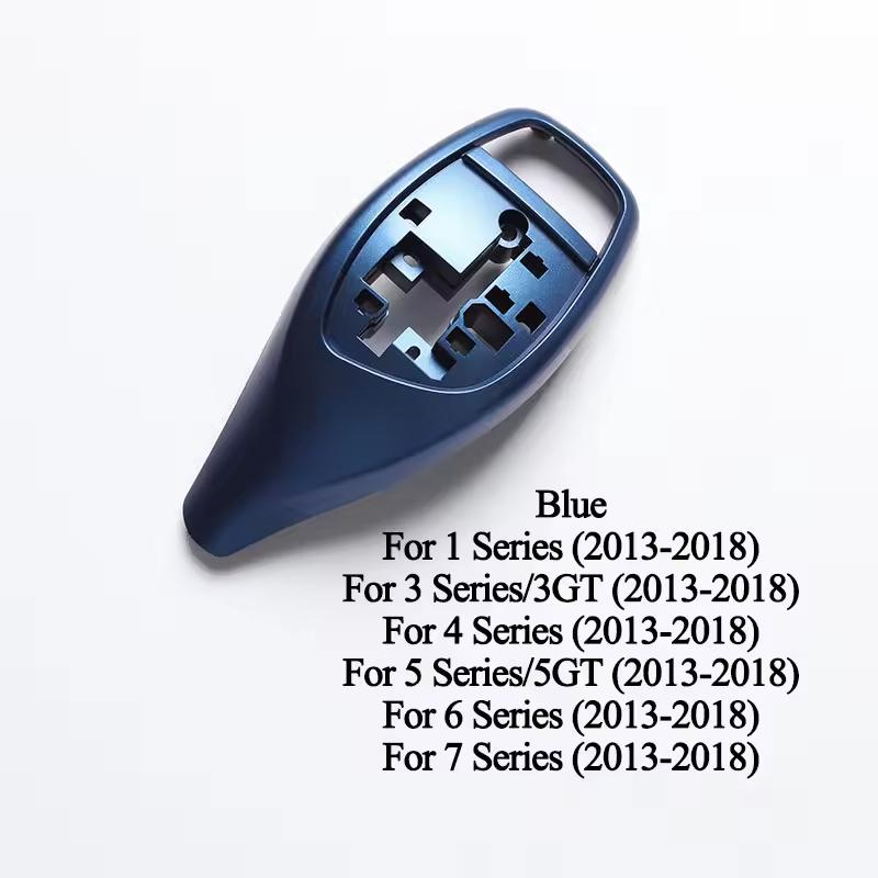 Gear Shift Knob Head Cover Handle Ball Lever Trim Gear Knob Sticker for BMW Sports 3 4 5 6 7 Series