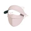 Summer Sunshade Female Anti-ultraviolet Full Face Ice Silk Sunscreen Mask