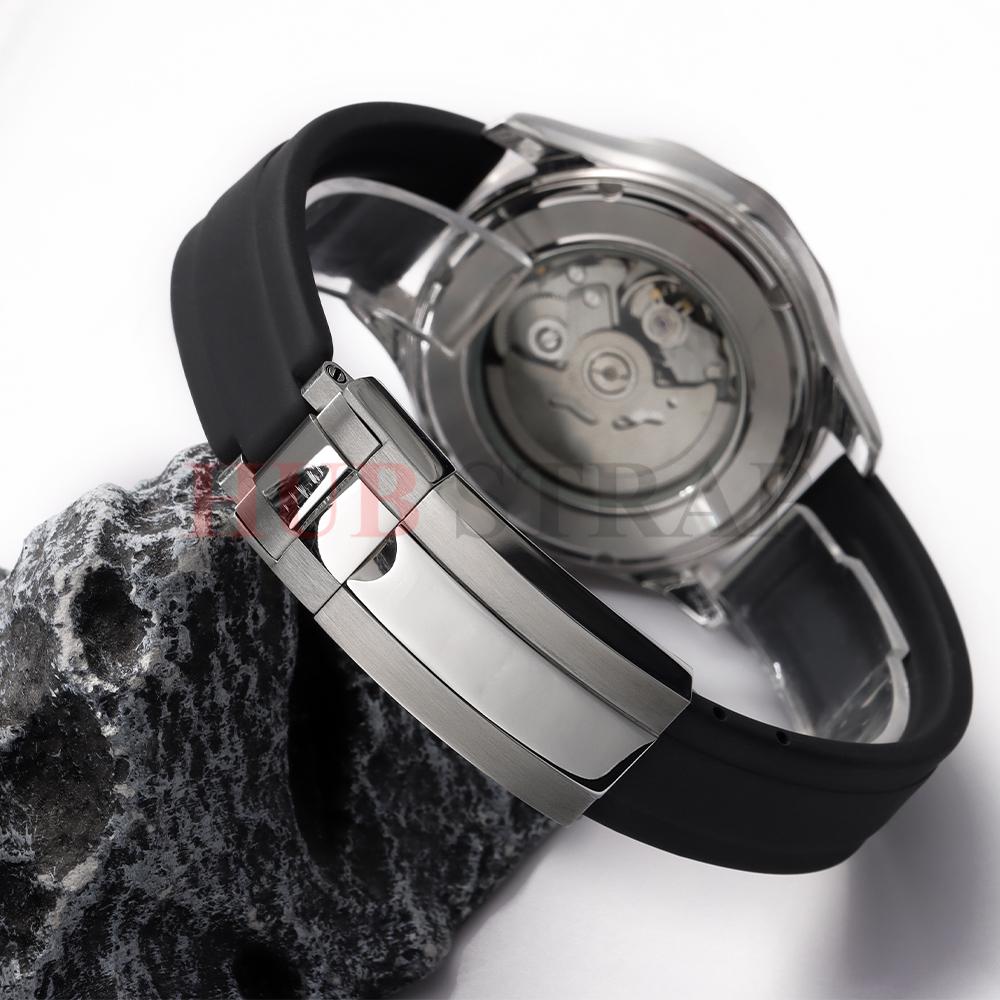 20mm Silikon pro hodinky Rolex DAYTONA SUBMARINER Yacht-Master GMT Explorer Řemínky Příslušenství Sportovní Vodotěsný Pásek pro Muže Ženy