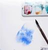 Leighton Portable Watercolor Sketchbook - Hand-painted, All Cotton, 32k-4k Sizes, 300g, Fine to Coarse Textures.