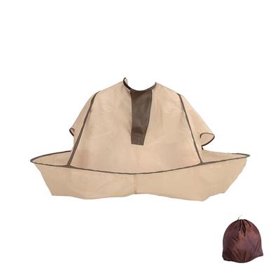 FUYUERO Haircut Hair for Easy Home Hair and Haircutting Includes Storage Khaki Cape, Apron, Waterproof, Foldable, Haircuts, Dyeing, Tools, Bag,