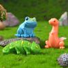 Pinenjoy 10-Piece Miniature Reptile Resin Lizard Figures, Educational Toys for Insects, Fairy Gardens, Terrariums, and Bonsai, for Learning About