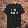 Ich esse personalisiertes T-Shirt | Baumwollshirt