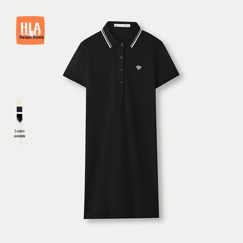 

HLA Women s Summer Polo Collar Midi Dress XL