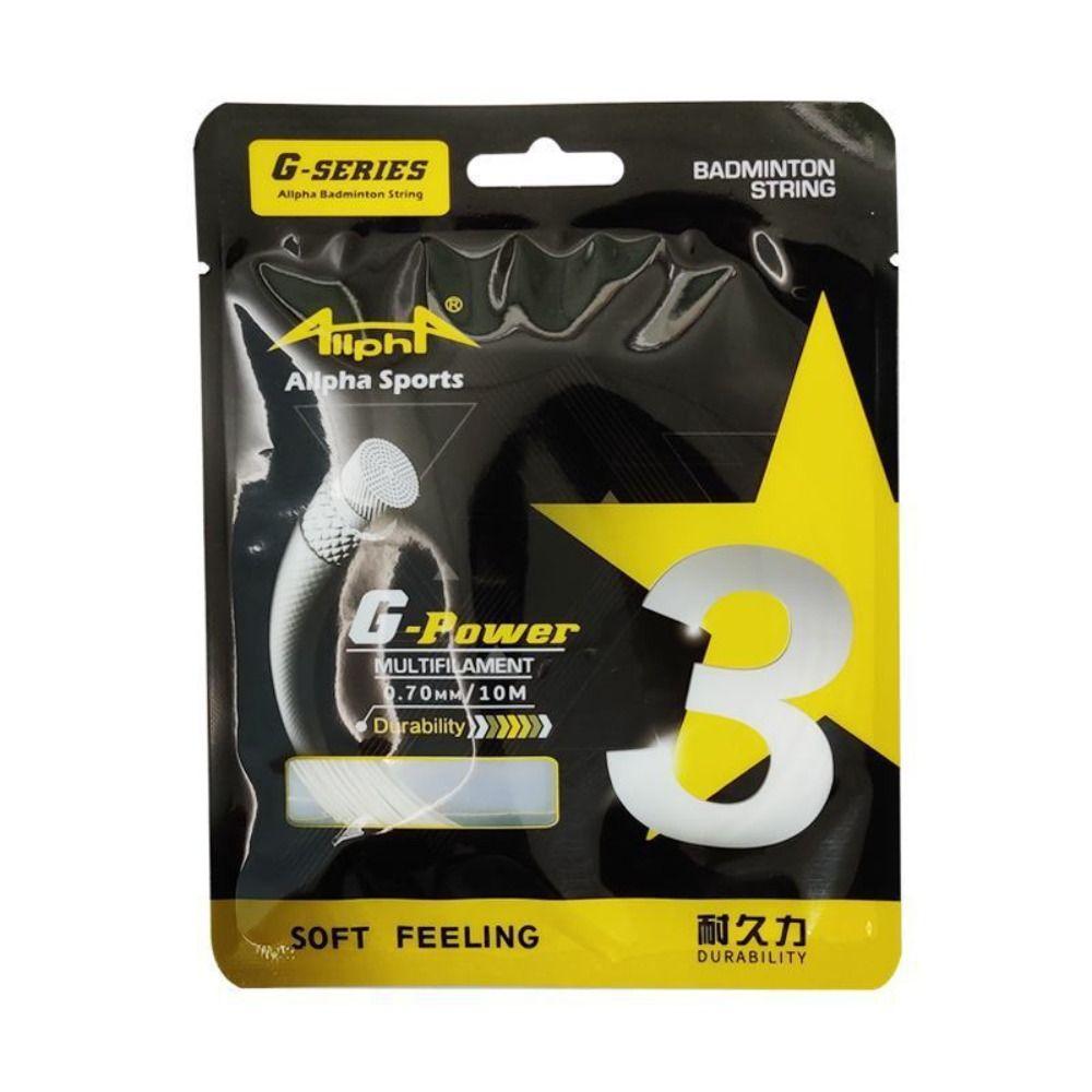 Badminton String 0.7mm G3 High elastic and durable badminton racket line for amateur training badminton racket line