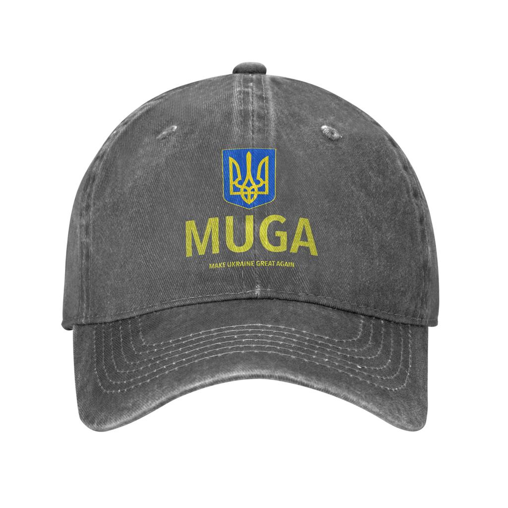 MUGA Make Ukraine Great Again Casual Baseball Cap Summer Trucker Hat Hiking Fishing Hip Hop Hats Unisex Adult Fashion Baseball Caps