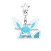 Kawaii Eevee Vaporeon Flareon Q Version Anime Characters Acrylic Keychain Umbreon Cartoon Ornaments Backpack Charm Accessories