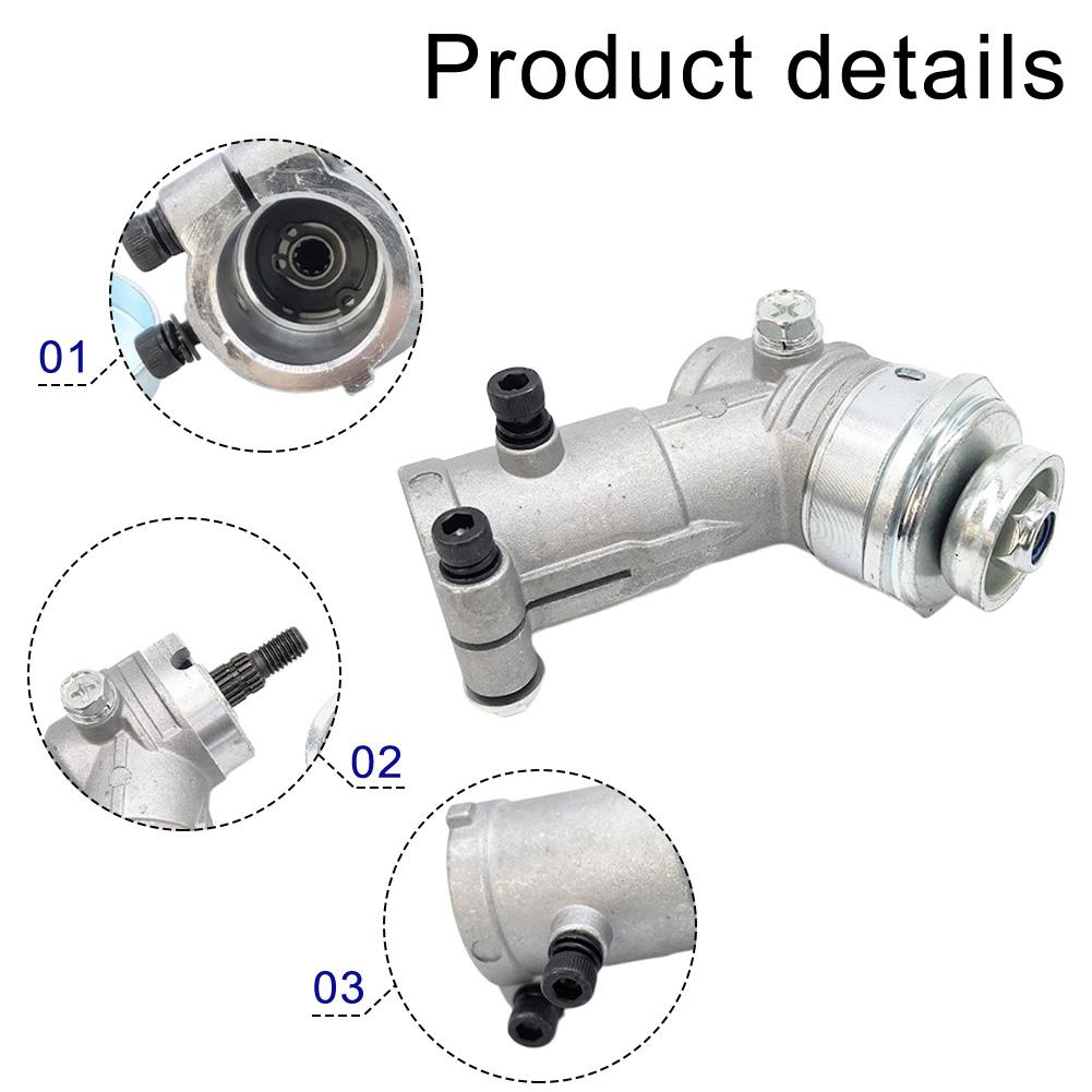 As Shown Trimmer Gearbox Replacement Gearbox For Trimmer Power Tool Part Replacement Part Smooth Operation Heavy-duty Usage