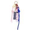 Woven Nylon Cord Phone Chain Elegant Key Bracelet for Stylish Women Braided Hanging Rope Handmade Bag Charm Accessory