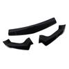 Front Bumper Lip Spoiler Glossy Black Sporty Look Front Lip Spoiler Splitter Protector Replacement for Stelvio 2017 and