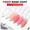JTING Factory Professional Fiber Base Coat 6colors Nude pink Base Coat Gel Polish OEM Free Design Private Label Gel Nail Polish