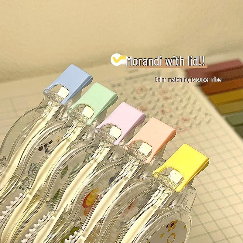 Invisible Paper Color Correction Tape with Smooth Erasing and Flip-Top Design, Large Capacity for Students