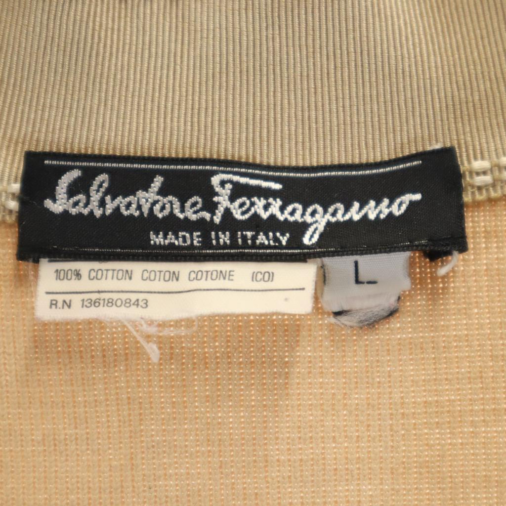 Salvatore Ferragamo 90s Made in Italy Old Long sleeve knit cardigan L Women Used