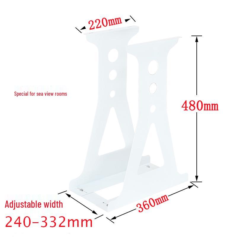 Adjustable Under-Desk Computer Mount & Bracket for Desktop Chassis