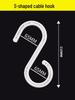 Heavy-Duty Large S-Hooks for Outdoor & Industrial Use