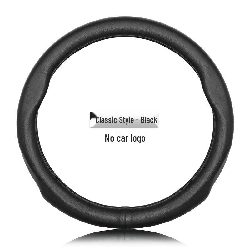 Genuine Leather Luxgen Steering Wheel Cover - Universal Fit for U6, Big 7, S5, U5, 7MPV, Na 5, Rui 3 Models