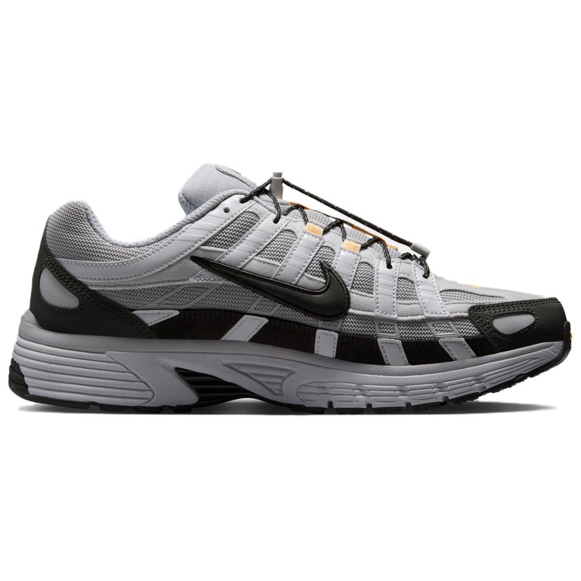 Nike P-6000 Kényelmes Sokoldalú Laza Futócipő Uniszex Sneaker Szürke Fekete HQ3818-002