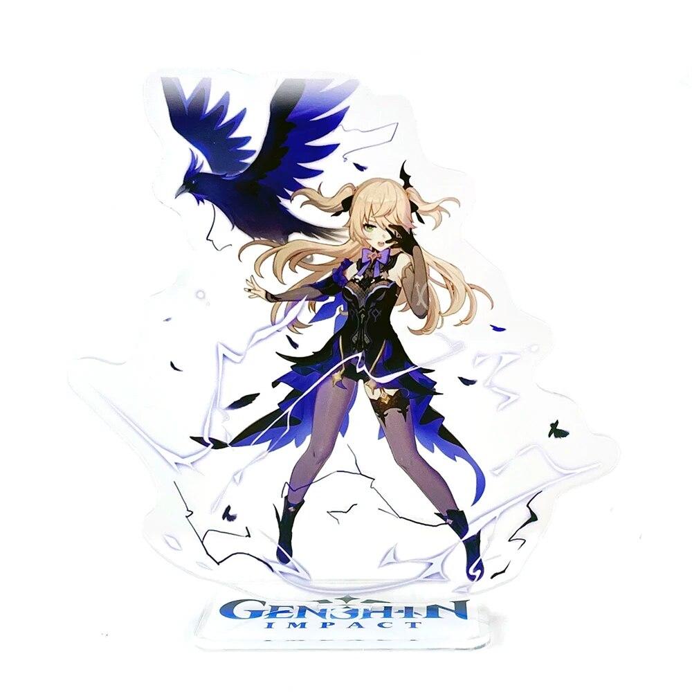 Mondstadt Characters Lisa Fischl Sucrose Noelle Acrylic Stand Standee Toy Figure