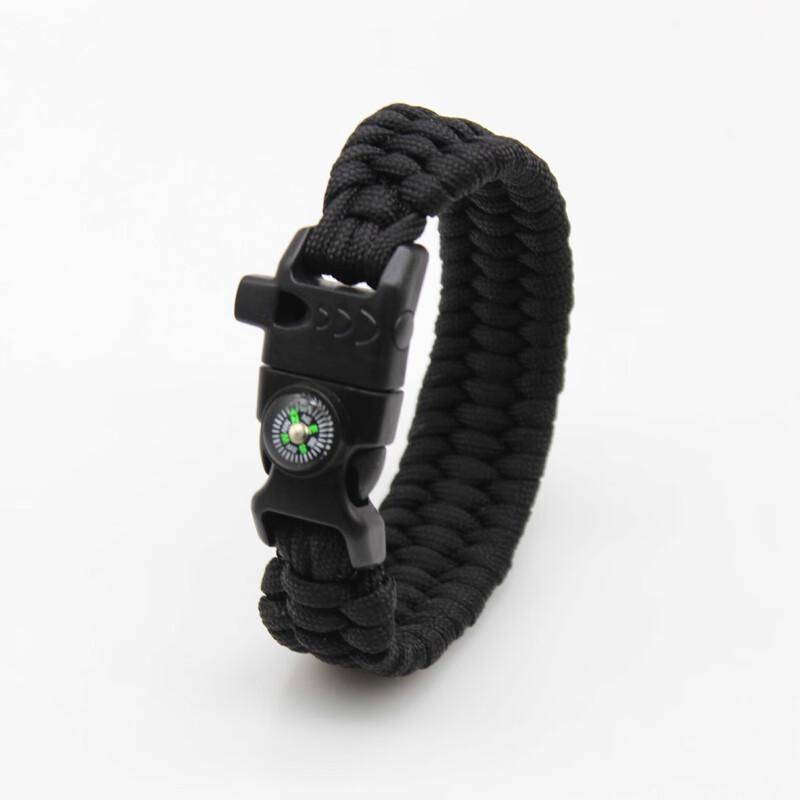 Multi-functional Outdoor Survival Paracord Bracelet