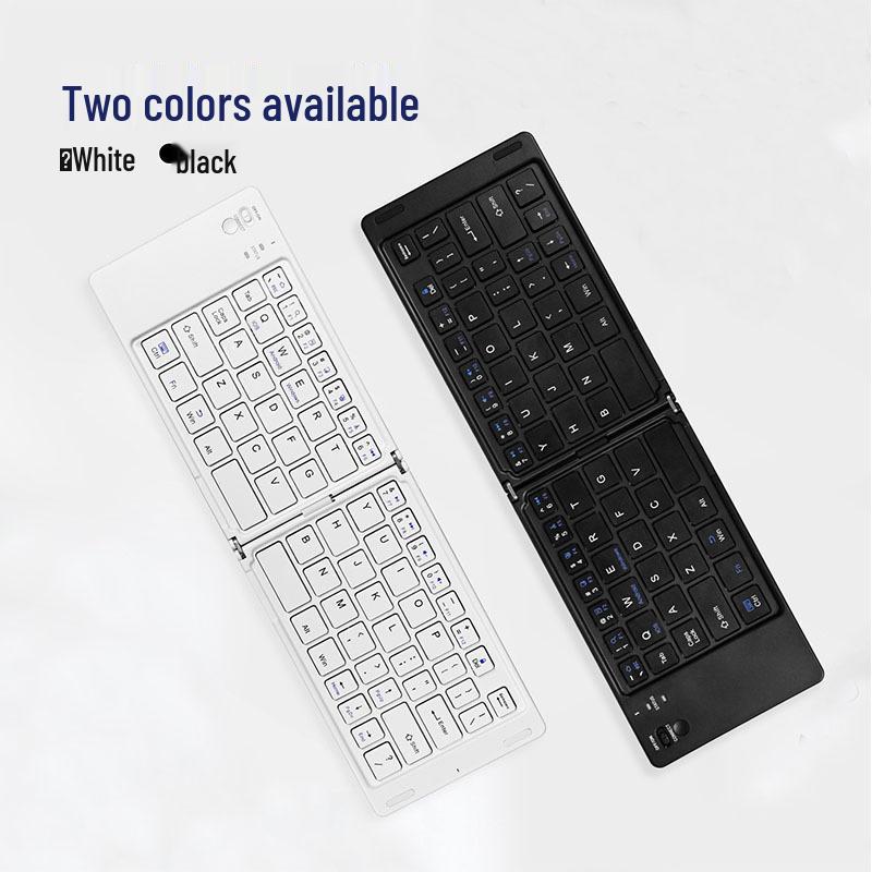 Multi-Channel Bluetooth Folding Keyboard for Laptops, Phones, and Tablets