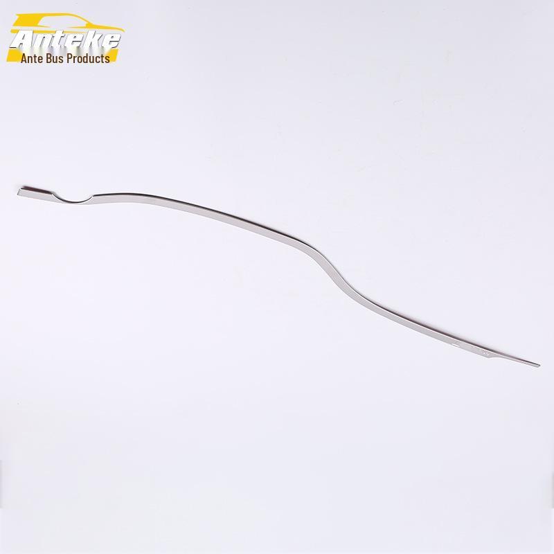 Tucson Stainless Steel Center Console Trim Decoration Sticker for 2015 Model